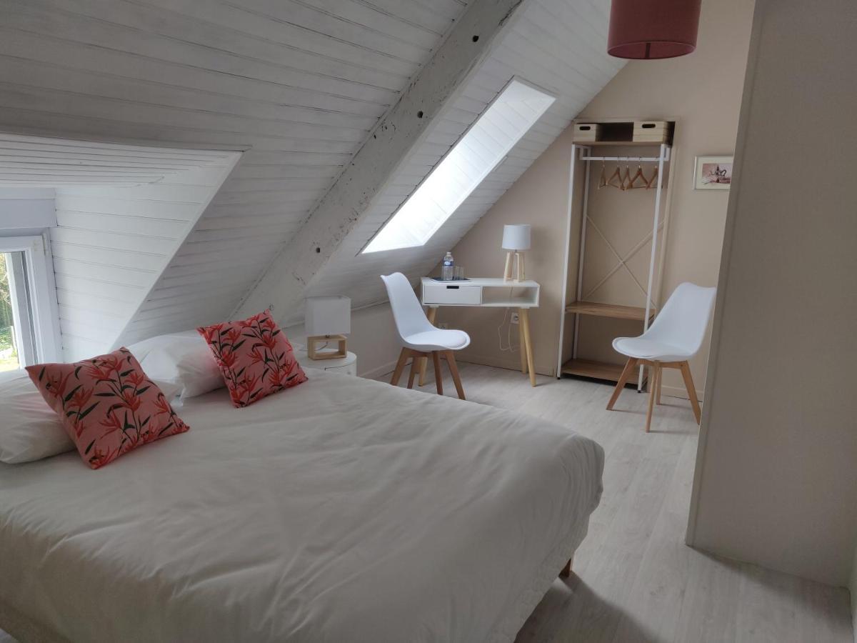 Les Fleurs Du Mont Bed & Breakfast Caux ภายนอก รูปภาพ