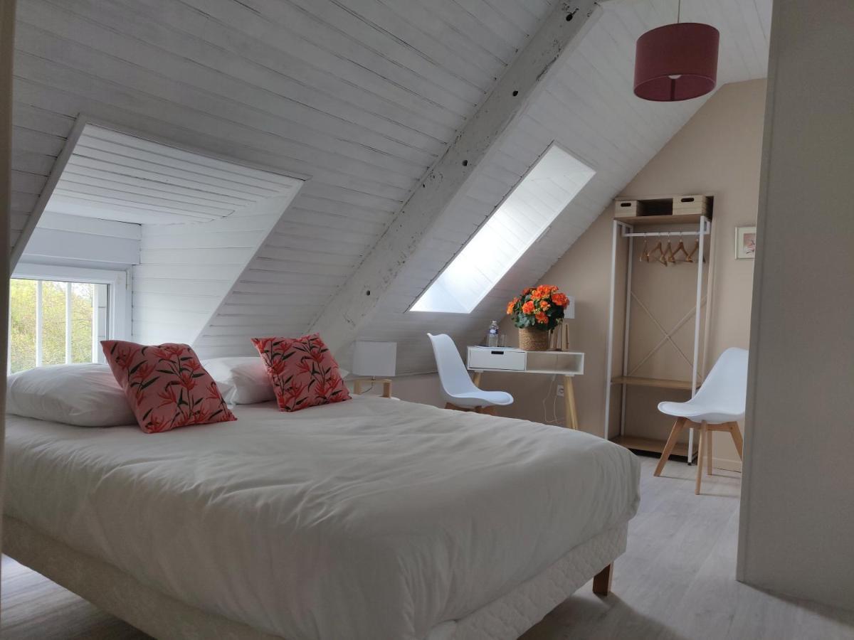 Les Fleurs Du Mont Bed & Breakfast Caux ภายนอก รูปภาพ